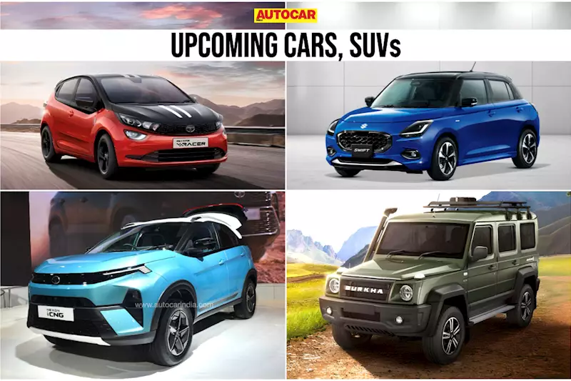 New car, SUV launches in India this month